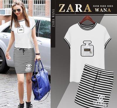 歐式潮流新演繹 Zara Wana套裝與香水瓶T恤引領(lǐng)夏日風(fēng)尚